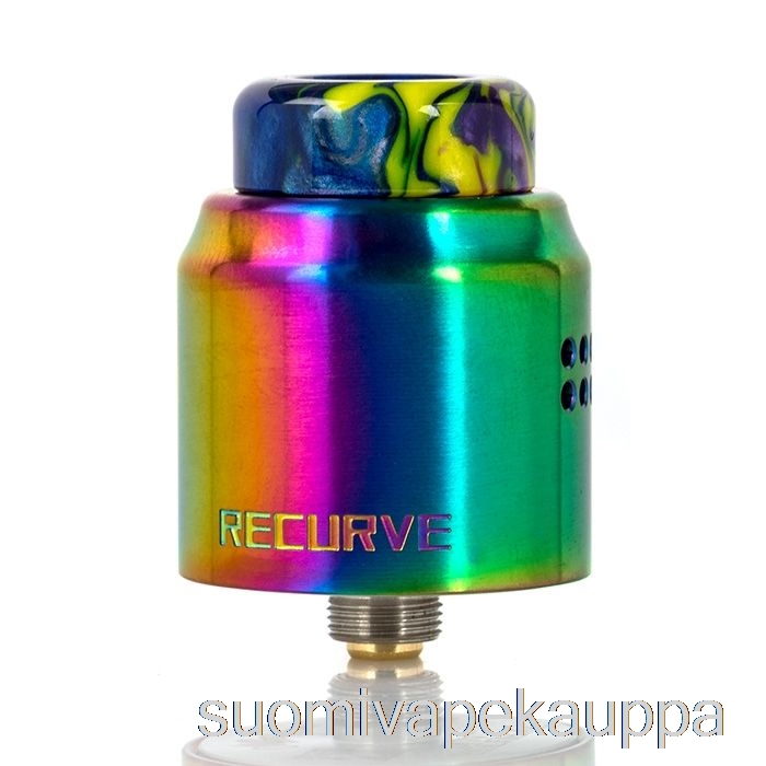 Vape Suomi Wotofo X Mike Vapes Recurve Dual 24mm Rda Sateenkaari